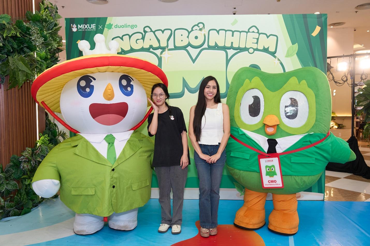 Cú Duo “nhậm chức” Giám đốc Matcha của MIXUE, kết nối câu chuyện thưởng thức matcha với việc học ngoại ngữ của giới trẻ - 4