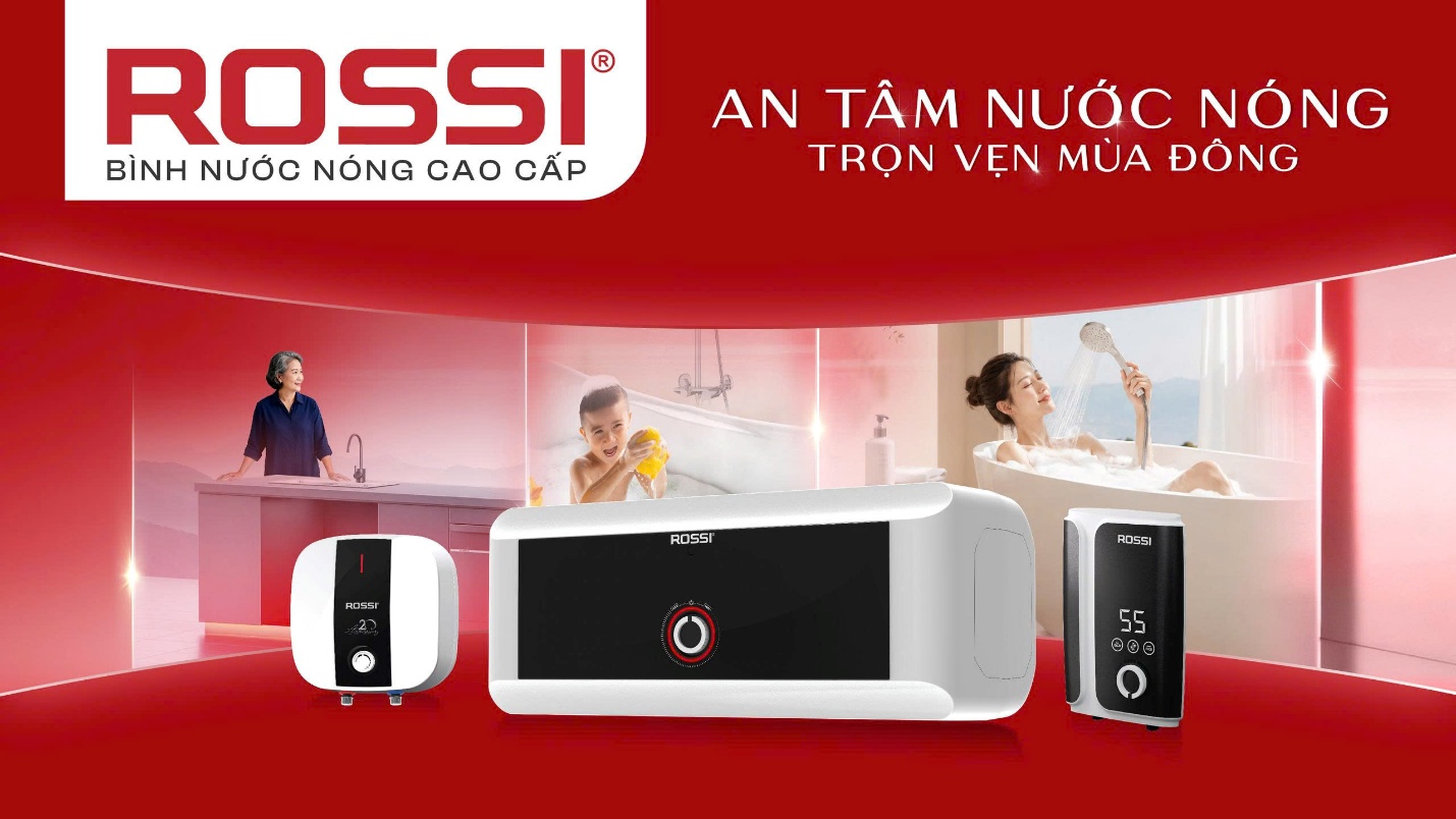 24 năm, một tiêu chuẩn an toàn: Vì sao bình nước nóng cao cấp Rossi được hai thế hệ tin chọn? - 1