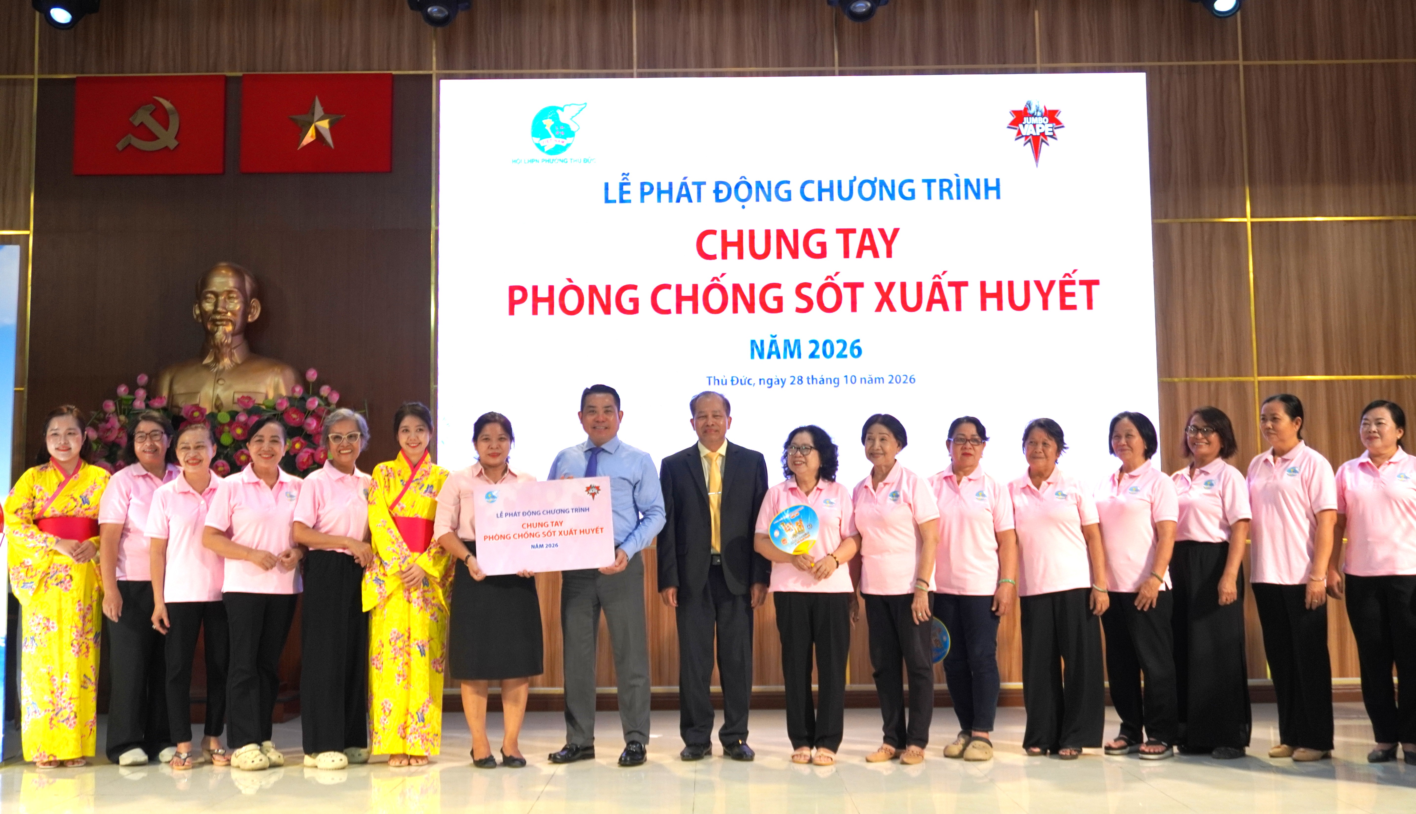 Nhãn hàng JUMBO VAPE – FUMAKILLA Việt Nam và Hội liên hiệp phụ nữ khởi động năm thứ 16 chung tay phòng chống sốt xuất huyết - 2026 - 1
