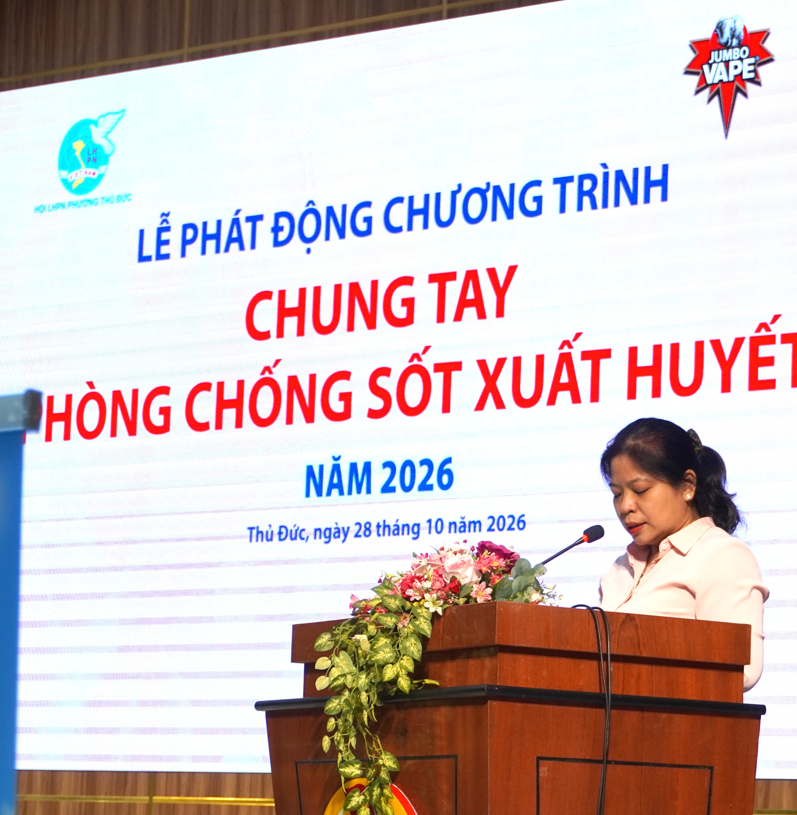 Nhãn hàng JUMBO VAPE – FUMAKILLA Việt Nam và Hội liên hiệp phụ nữ khởi động năm thứ 16 chung tay phòng chống sốt xuất huyết - 2026 - 3
