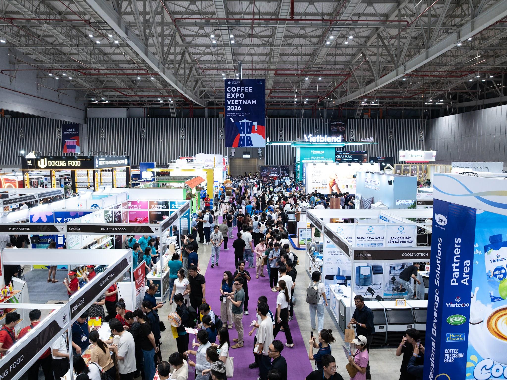 Triển lãm Coffee Expo Vietnam 2026 quy tụ 250 thương hiệu cà phê, trà, bánh - 1