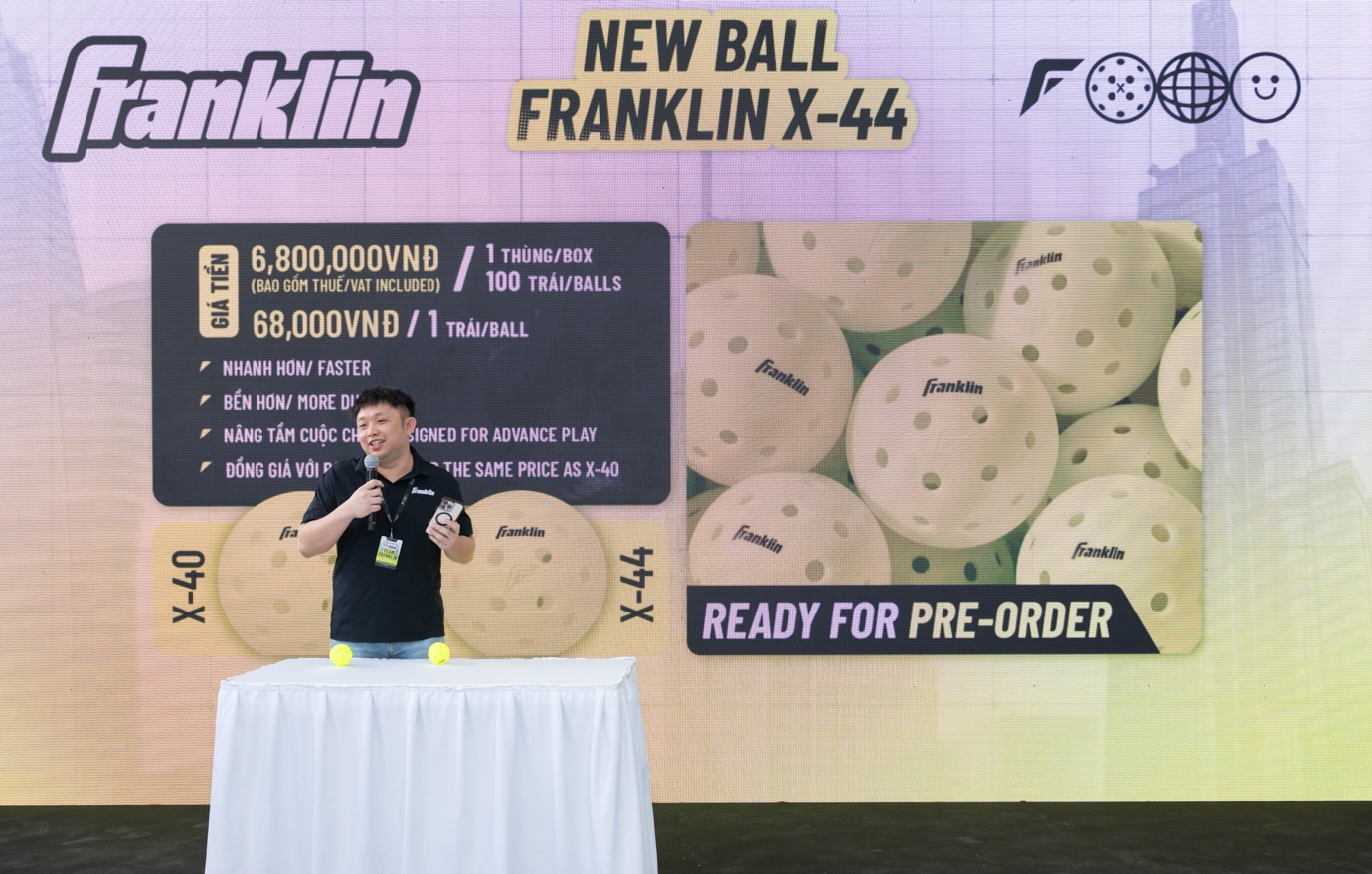 Franklin Asia Showcase 3 quy tụ dàn sao Pickleball quốc tế, hé lộ sản phẩm mới - 4