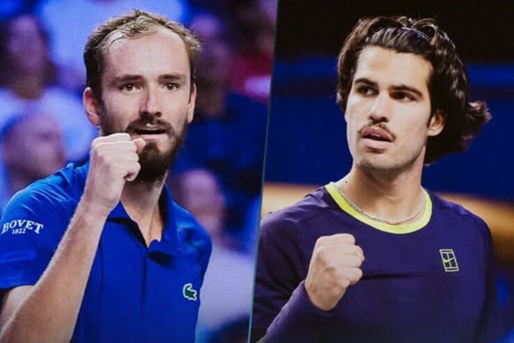 Đỉnh cao bán kết tennis ATP 500: Đại chiến Alcaraz - Medvedev, Zverev quyết đấu De Minaur - 1