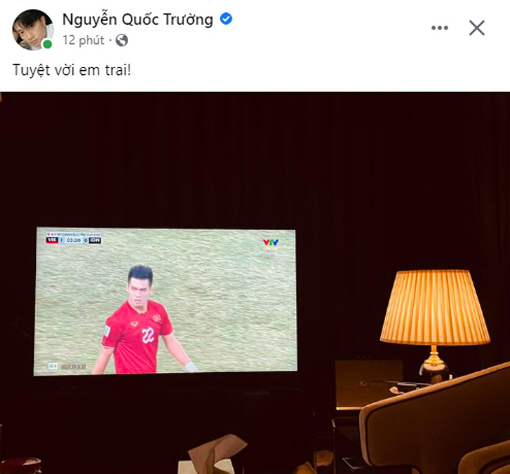 Tiến Linh lập cú đúp đánh bại Indonesia, "anh trai" nổi tiếng nói ngay câu này - 1