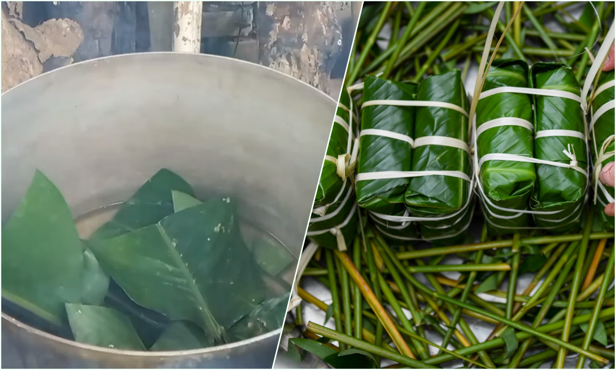 Luộc bánh chưng cứ cho “thuốc tiêu mặn” vào nồi, không cần chờ 12 tiếng bánh đã chín mềm, xanh mướt mắt - 6