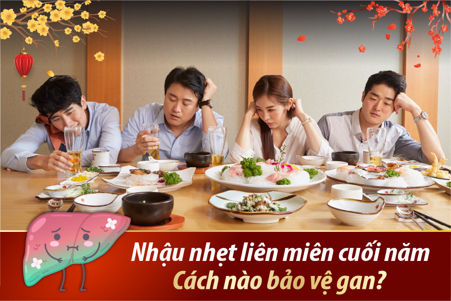 Nhậu nhẹt liên miên cuối năm – Làm thế nào để bảo vệ gan? - 1