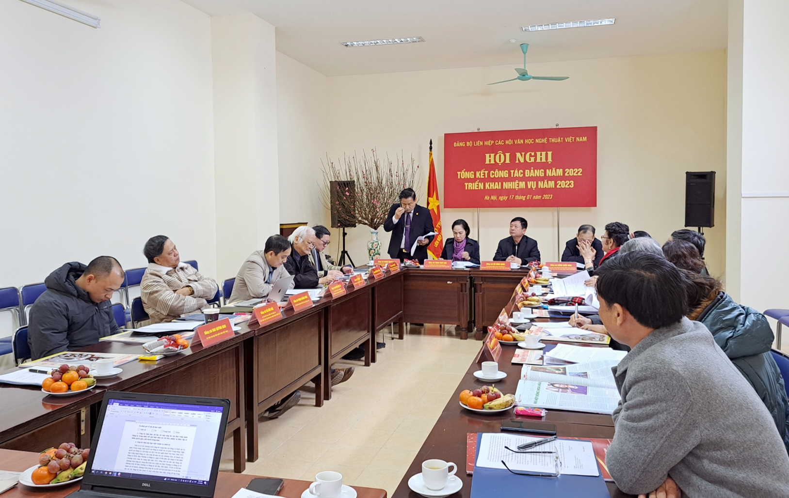 Nhìn lại công tác Đảng năm 2022 của Đảng bộ Liên hiệp các Hội Văn học nghệ thuật Việt Nam - 2