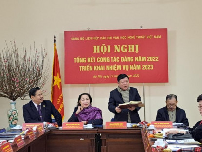 Tin Tức - Nhìn lại công tác Đảng năm 2022 của Đảng bộ Liên hiệp các Hội Văn học nghệ thuật Việt Nam
