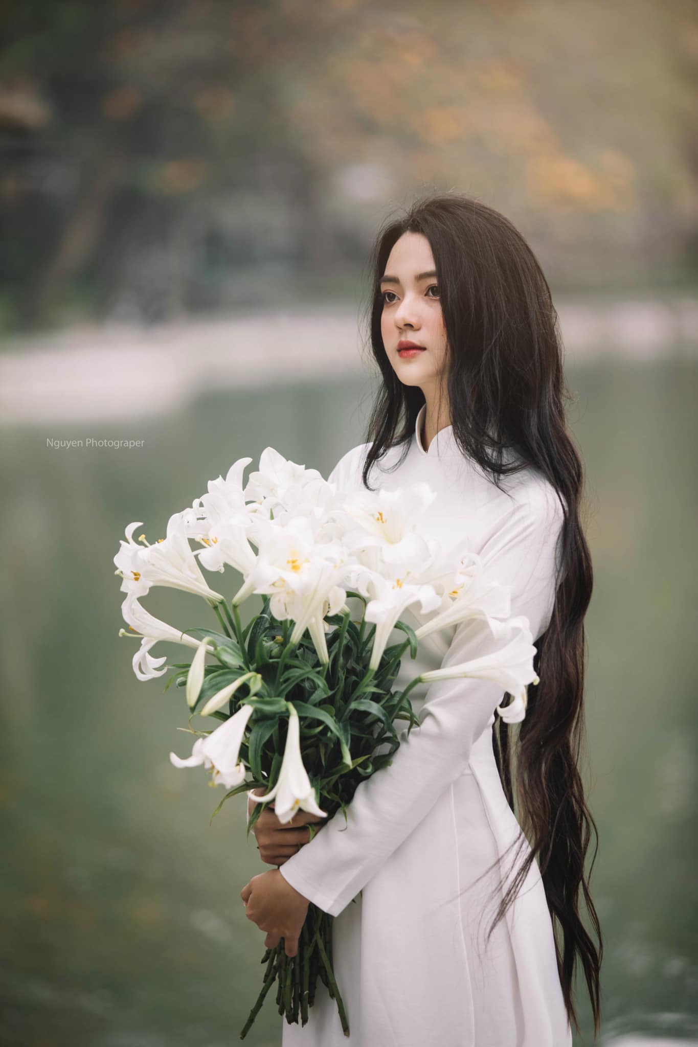 Người đẹp Quảng Nam yêu tà áo dài trắng - 7