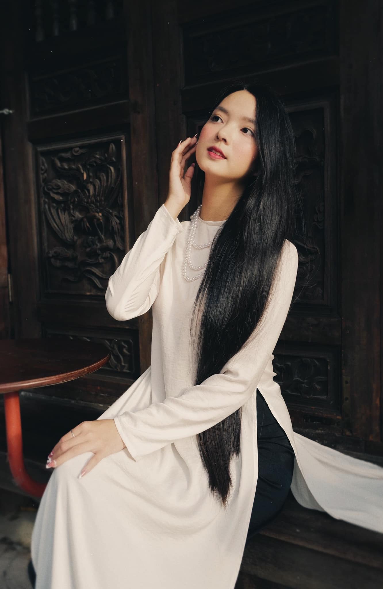 Người đẹp Quảng Nam yêu tà áo dài trắng - 5