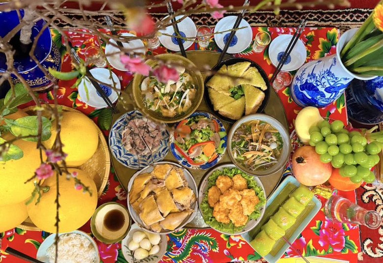 Chị em chia sẻ mâm cỗ Tết đặc sắc ngập mạng xã hội, mỗi nhà một vẻ không ai giống ai - 4