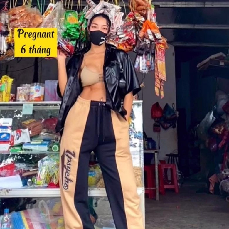 Kinh ngạc bụng bầu 40 tuần của mẹ bỉm sinh con &#34;tập 3&#34; vẫn nhỏ xíu nhưng sinh con nặng 4kg - 5