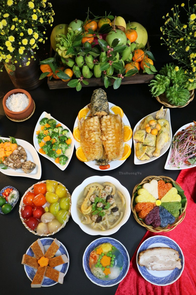 Mẹ đảm khoe nhiều mâm cỗ linh đình, sắp Rằm tháng Giêng chị em nhanh tay &#34;học lỏm&#34; ý tưởng nào! - 9