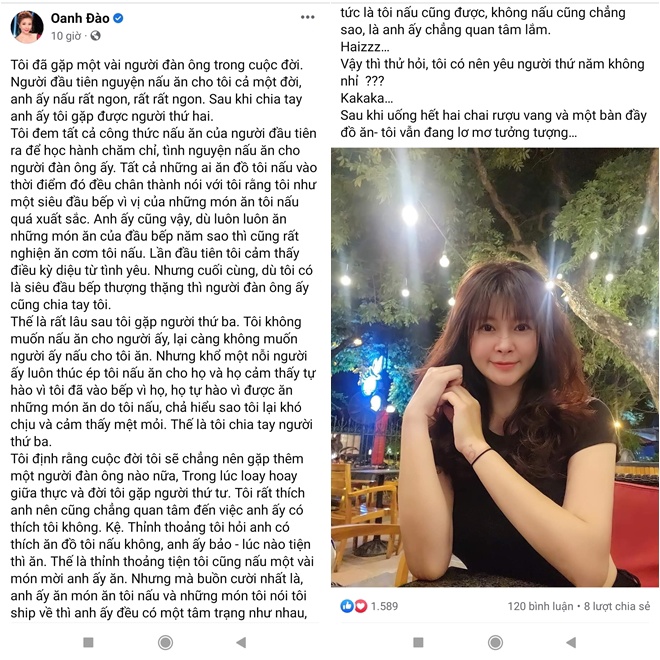 &#34;Vợ anh Núi&#34; chia sẻ chuyện nấu ăn cùng 4 người đàn ông gây tò mò, ngoài đời cực đảm làm MC Đan Lê phải nể - 1