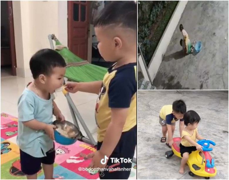 Ông bố Hải Dương đơn thân ôm con sang hàng xóm xin bú nhờ, đi làm xem camera con ở nhà - 5