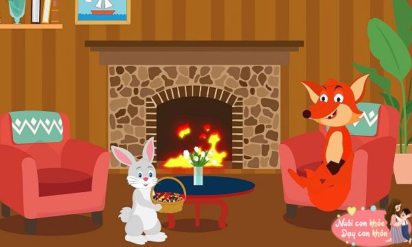 Truyện cổ tích: Cáo, Thỏ và Gấu - 3