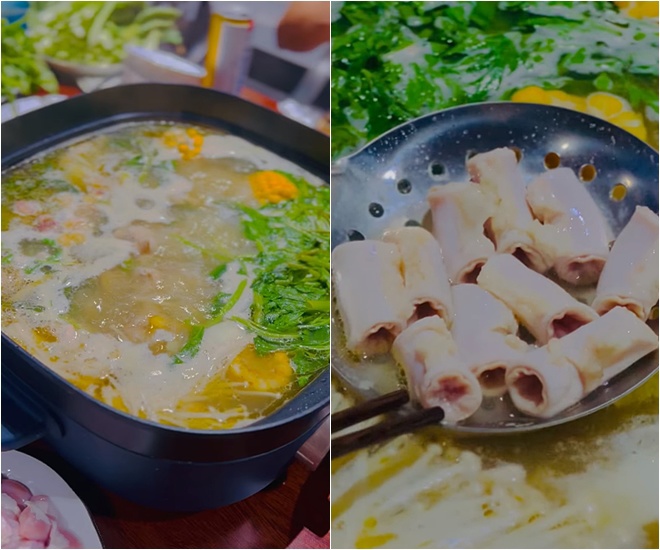 Vợ Hồng Đăng khoe bữa ăn "Ối giời ơi", dân mạng cũng thốt lên theo khi nhìn món nhậu quốc dân - 5