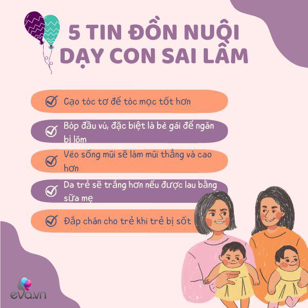 Cạo tóc, bóp đầu ngực... cho trẻ sơ sinh tưởng tốt, nhưng vô tình rước thêm bệnh cho con - 2