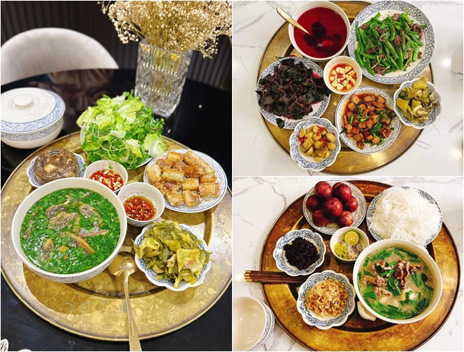 Phương Oanh khoe loạt mâm cơm tự nhận "đi vào lòng người", dân mạng nhắc đến 1 người - 9