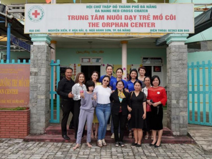 BTC Miss Peace Vietnam - Hoa hậu hòa bình Việt nam cùng nhà tài trợ Babylon M thăm Trung tâm nuôi dạy trẻ mồ côi