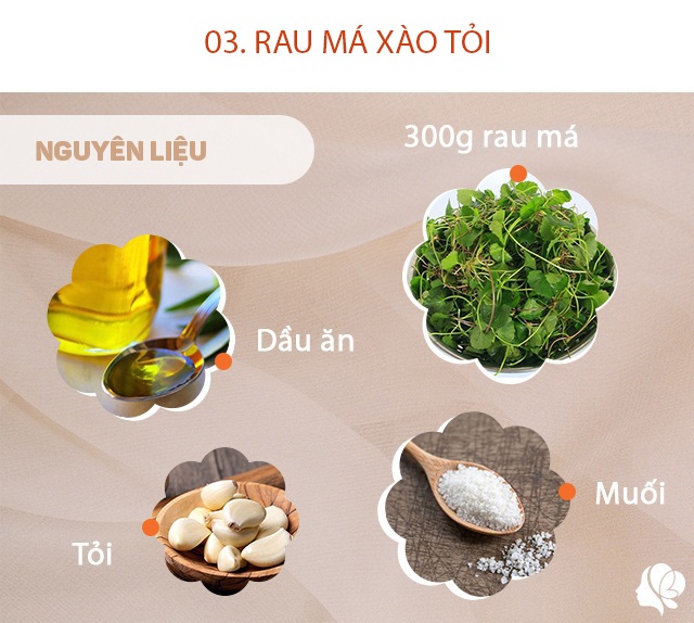 Hôm nay nấu gì: Bữa ăn giản dị dễ nấu, có món xào từ loại rau bò đầy đất tốt cho tim mạch - 6
