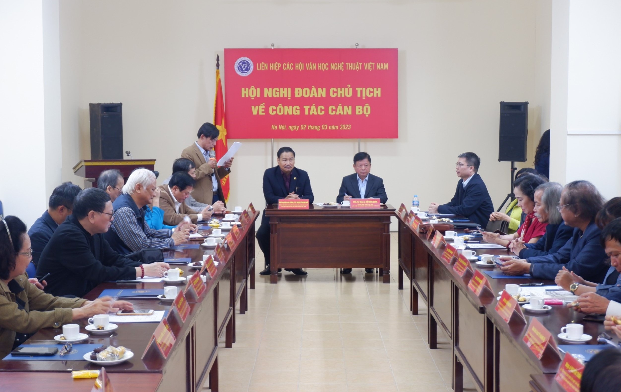 Liên hiệp các Hội Văn học nghệ thuật Việt Nam có thêm hai Phó Chủ tịch - 1