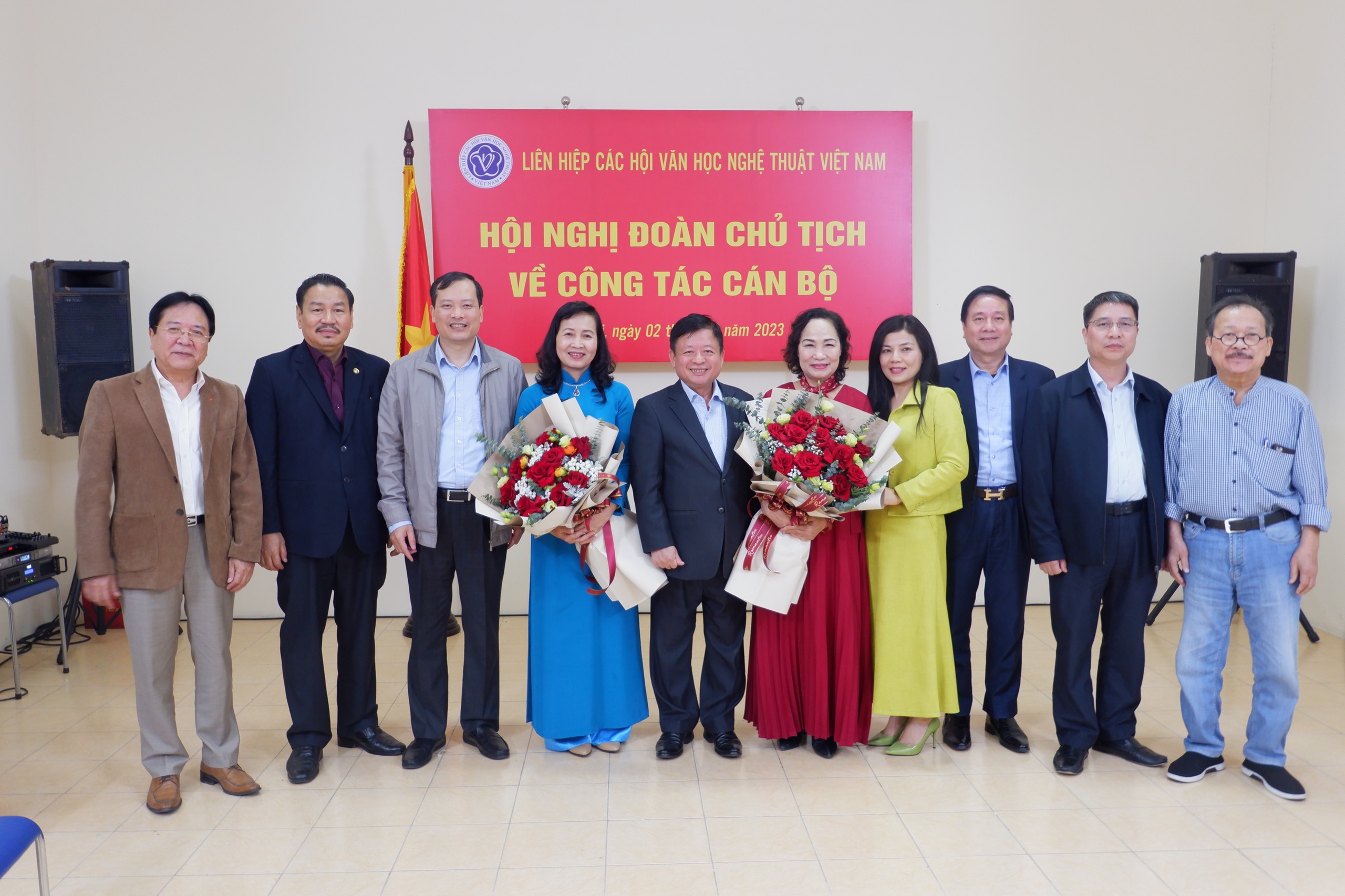 Liên hiệp các Hội Văn học nghệ thuật Việt Nam có thêm hai Phó Chủ tịch - 2