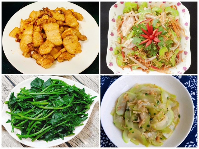 Hôm nay nấu gì: Cơm chiều toàn món giản dị, món phụ đặc biệt thanh mát tốt cho người huyết áp cao - 1