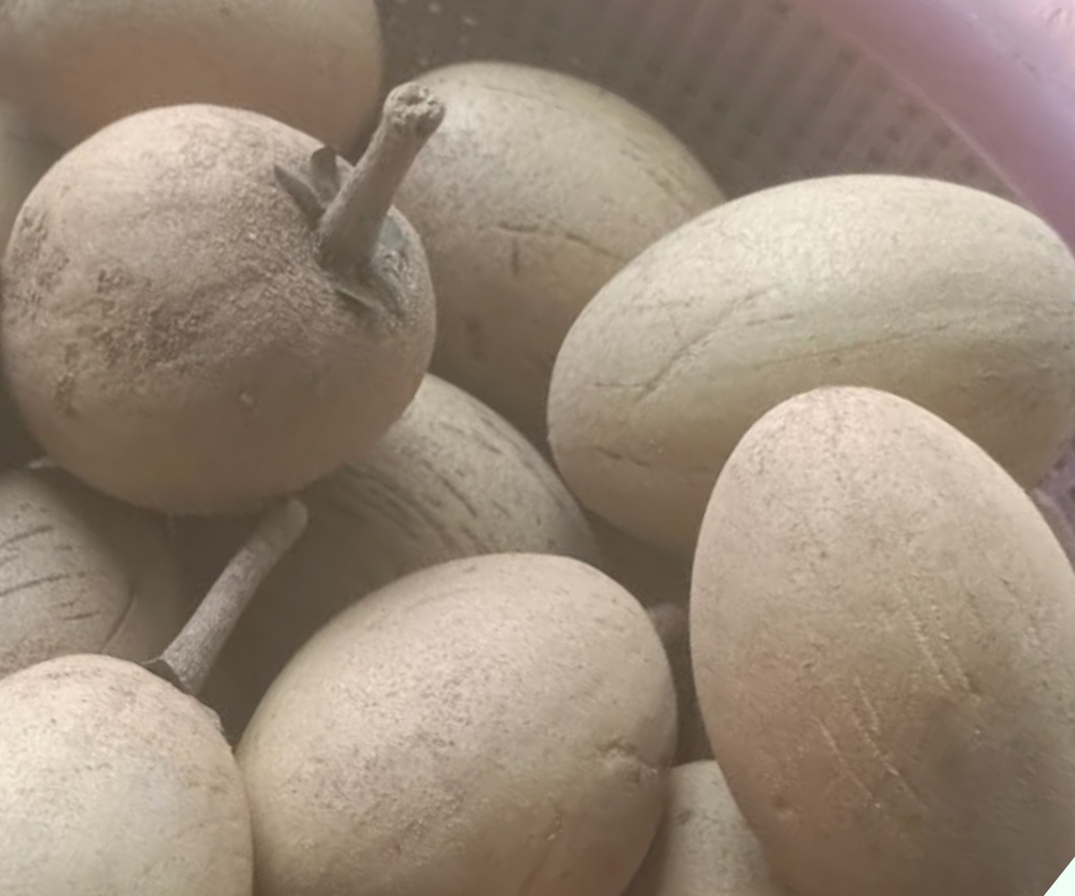 Hồng xiêm đang chín rộ, khi mua cứ nhớ mẹo này lướt qua biết ngay quả nào chín ngọt tự nhiên quả nào ngâm hóa chất - 6