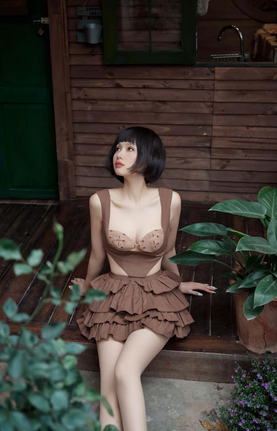 Mẹ 2 con Tâm Tít xinh đẹp như búp bê, mặc style thiếu nữ đẹp ít ai sánh bằng - 4