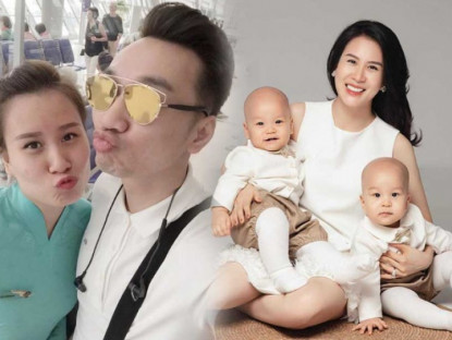 Gia đình - Tiếp viên hàng không lấy nam MC nổi tiếng rồi bỏ nghề sinh 2 con, vóc dáng mẹ bỉm “ngon hết nấc”