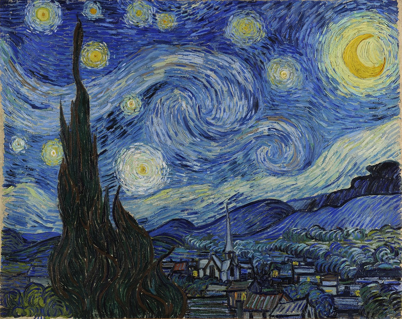 Lưỡng cực sắc thái của Vincent Van Gogh: vàng và xanh - 1