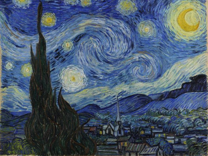 Lưỡng cực sắc thái của Vincent Van Gogh: vàng và xanh