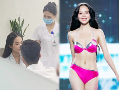 Giải trí - Hot: Lộ ảnh đương kim Hoa hậu Việt Nam đi phẫu thuật thẩm mỹ?