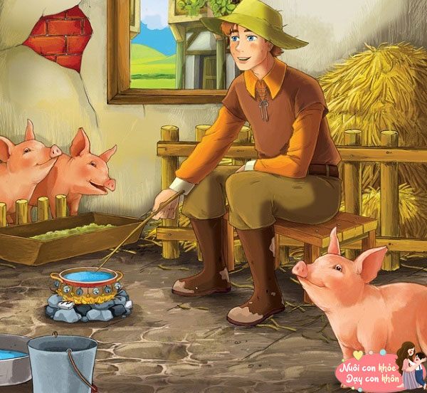 Truyện cổ tích: Anh chàng chăn lợn - 3