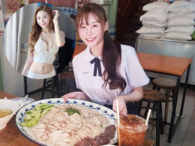 "Cô nữ sinh" ăn 3kg cơm gà trong 35 phút lại có vóc dáng “đáng kinh ngạc” thế này
