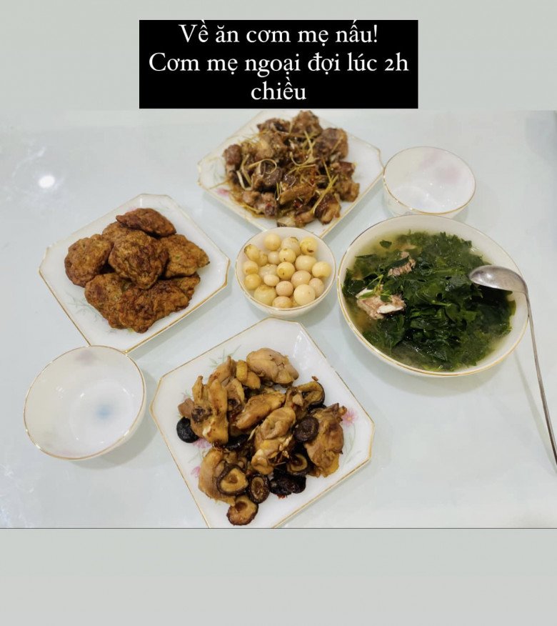 Vừa đi Tây về, nữ diễn viên Diệu Hương gây xúc động với bữa ăn mẹ để phần lúc 2 giờ chiều - 2