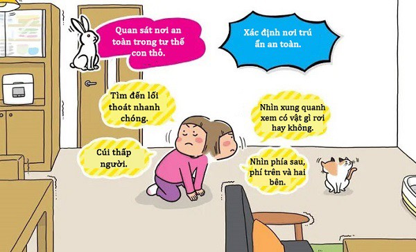 Trẻ em Nhật luôn biết bảo vệ bản thân trong động đất nhờ "Bài học 8 giây" đáng ngưỡng mộ - 10