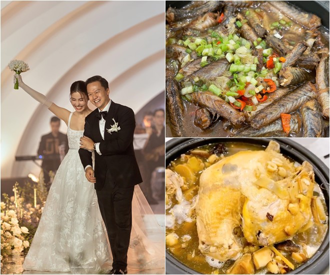 Cô dâu mới Diễm My 9x trổ tài làm cơm tấm, phản ứng của chồng thiếu gia và MC Trấn Thành gây chú ý - 1