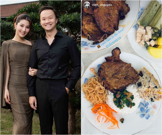 Cô dâu mới Diễm My 9x trổ tài làm cơm tấm, phản ứng của chồng thiếu gia và MC Trấn Thành gây chú ý - 7