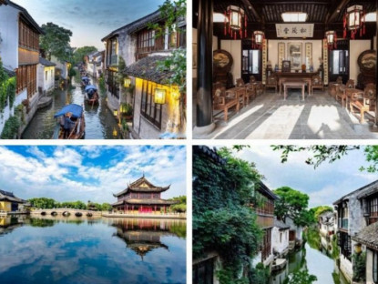10 cổ trấn đẹp nhất ở Giang Tô