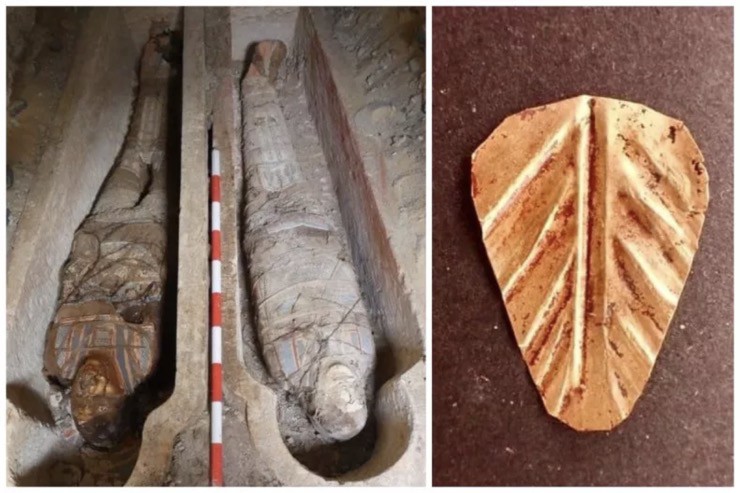 Phát hiện 2 xác ướp Ai Cập được trang bị bảo bối để nói chuyện với thần cai quản địa ngục