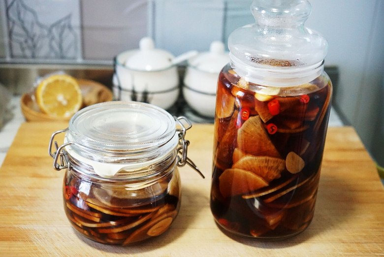 Củ cải vào mùa, đem ngâm chua ngọt giòn sần sật chống ngán cực tốt - 9