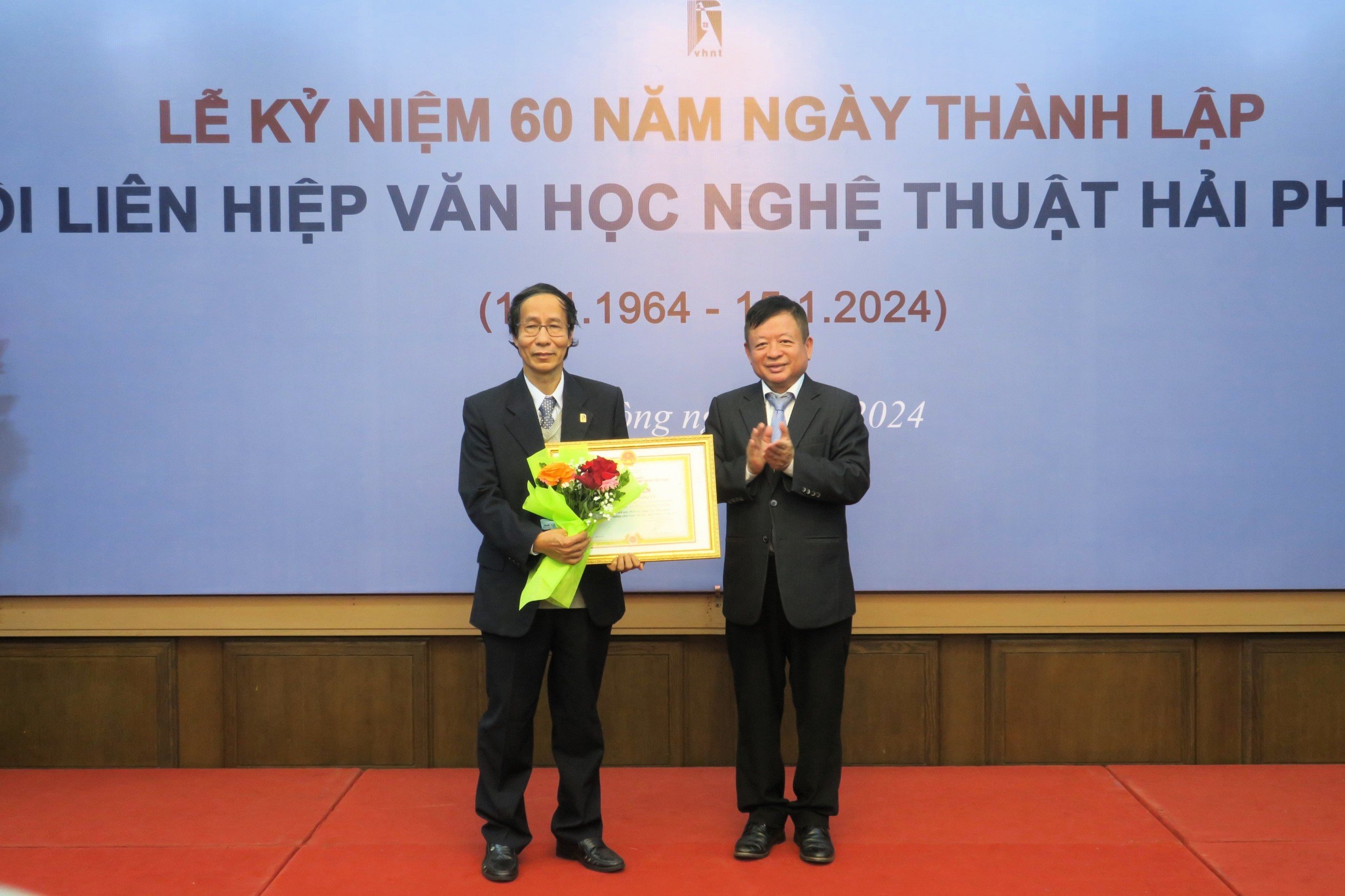 Lễ Kỷ niệm 60 năm Ngày thành lập Hội Liên hiệp Văn học nghệ thuật Hải Phòng - 5
