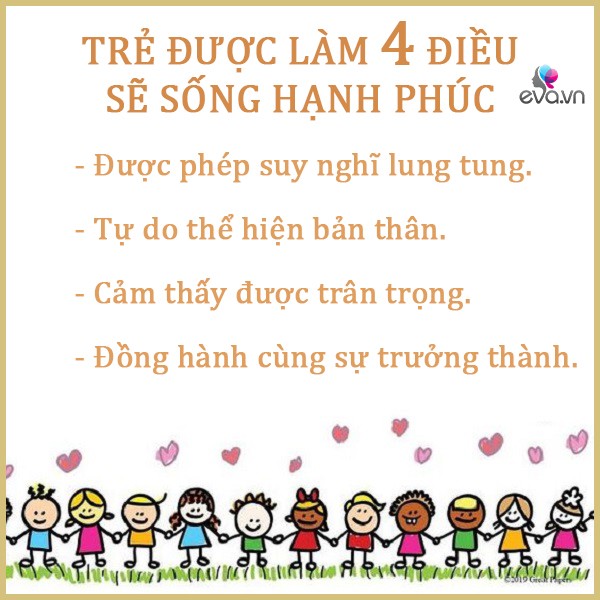 Trẻ được phép làm 4 điều này khi còn nhỏ sẽ có cuộc sống hạnh phúc - 1