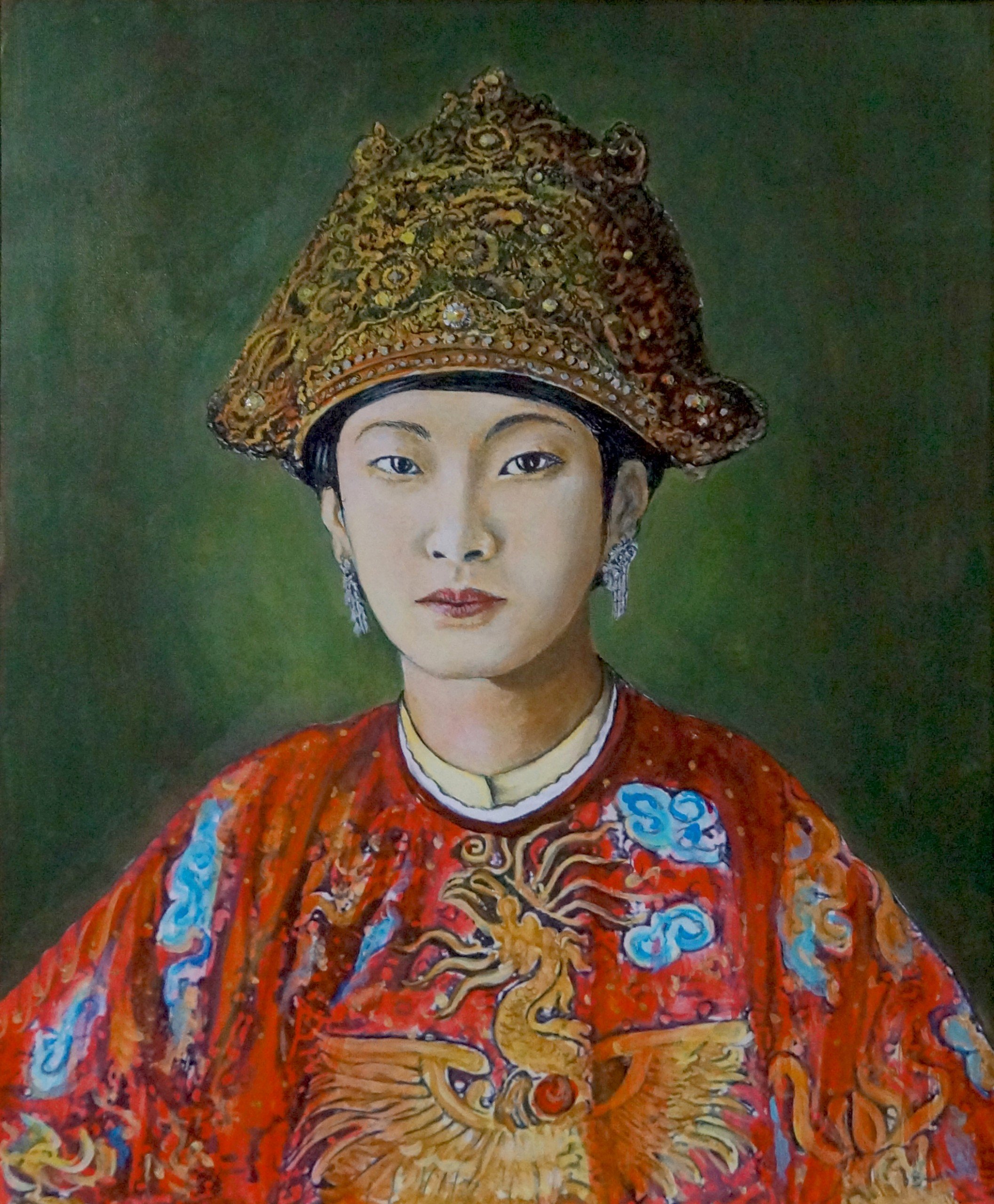 Dòng tranh chân dung của họa sỹ Đinh Quang Tỉnh (Ba Tỉnh): Nghệ thuật và sáng tạo - 3