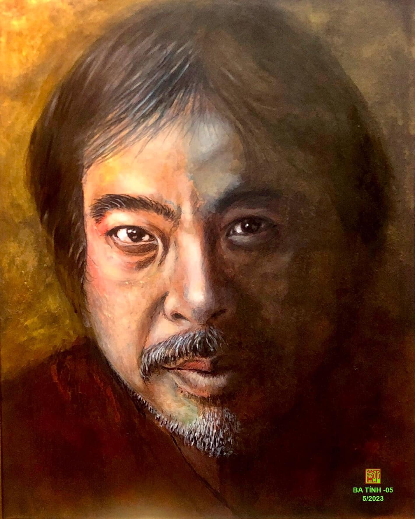 Dòng tranh chân dung của họa sỹ Đinh Quang Tỉnh (Ba Tỉnh): Nghệ thuật và sáng tạo - 5