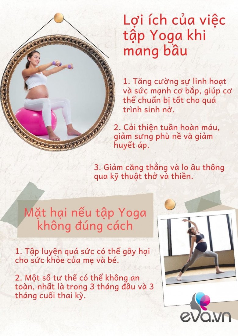 Những điều LỢI - HẠI không phải mẹ bầu nào cũng biết khi tập yoga - 3