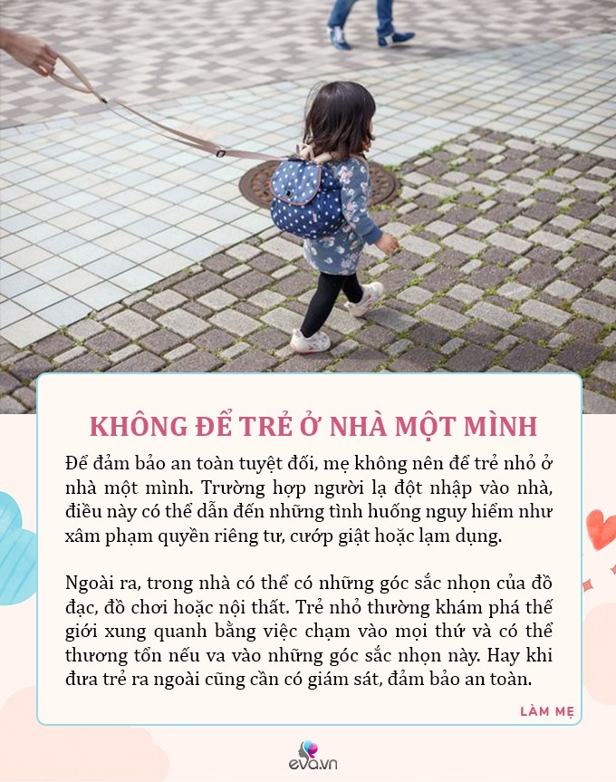 Có 6 điều mẹ không nên để con làm tùy tiện, bởi có thể khiến trẻ bị thương, hóc nghẹn - 6