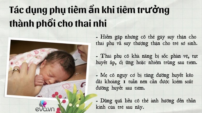 Tiêm trưởng thành phổi là gì và những điều mẹ bầu có nguy cơ sinh non cần biết - 5